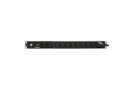 PDUMH20HV - Tripp Lite PDU METERED 200V - 240V 20A 8 C13; 2 C19 C20 HORIZONTAL 1URM