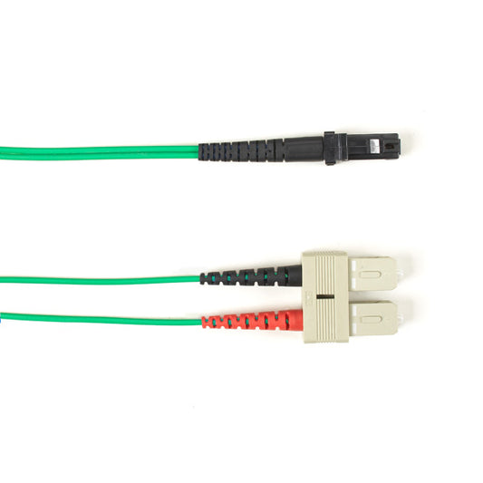Black Box FOLZH62-003M-SCMT-GN fiber optic cable 118.1" (3 m) ST MT-RJ OM1 Green