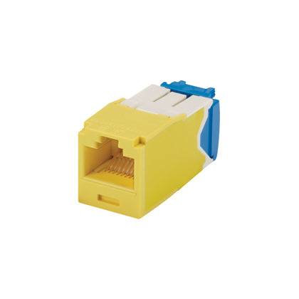 Panduit CJ6X88TGYL-24 cable gender changer RJ-45 Yellow