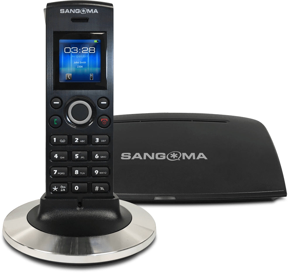 PHON-DC201E - Sangoma DC201 5-Line DECT CAT-iq VoIP Phone