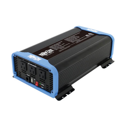 PINV1500SW120 - Tripp Lite 1500W Compact Power Inverter 3x 5-15R USB Charging Pure Sine Wave