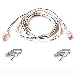 A3L980-30-WHT-S - Belkin CAT6 PATCH CABLE RJ45M/RJ45M/ 30 WHITE
