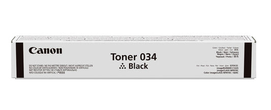 9454B001 - Canon CANON CARTRIDGE 034 BLACK TONER - FOR IMAGECLASS MF820CDN AND MF810CDN - FULL YI