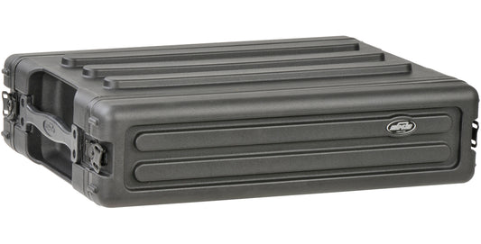 1SKB-R2S - SKB NEW - 2U SHALLOW ROTO RACK WITH STEEL RAILS (FRONT/BACK), 10.5IN DEEP (RAIL-TO-R