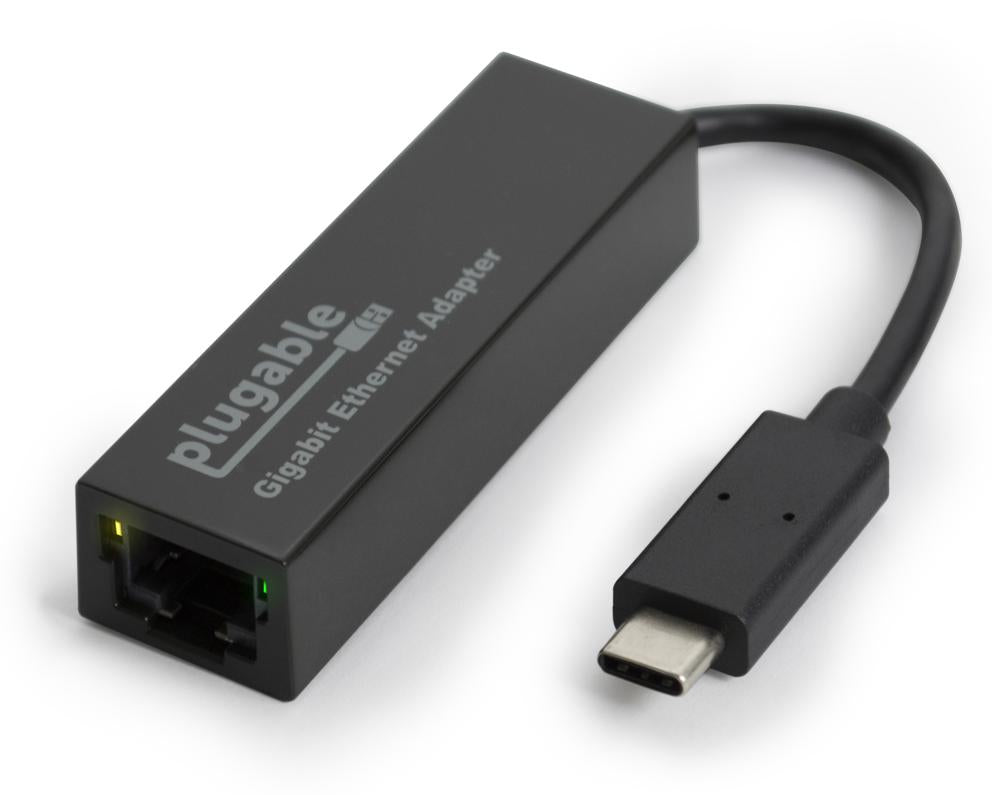 USBC-E1000 - PLUGABLE TECHNOLOGIES PLUGABLE USB C ETHERNET ADAPTER