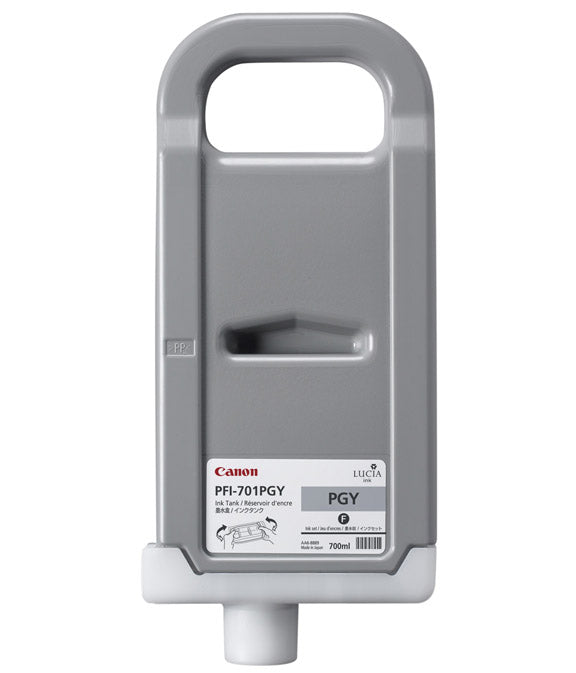 0910B001AA - Canon CANON PFI-701PG - PIGMENT PGRAY INK 700ML