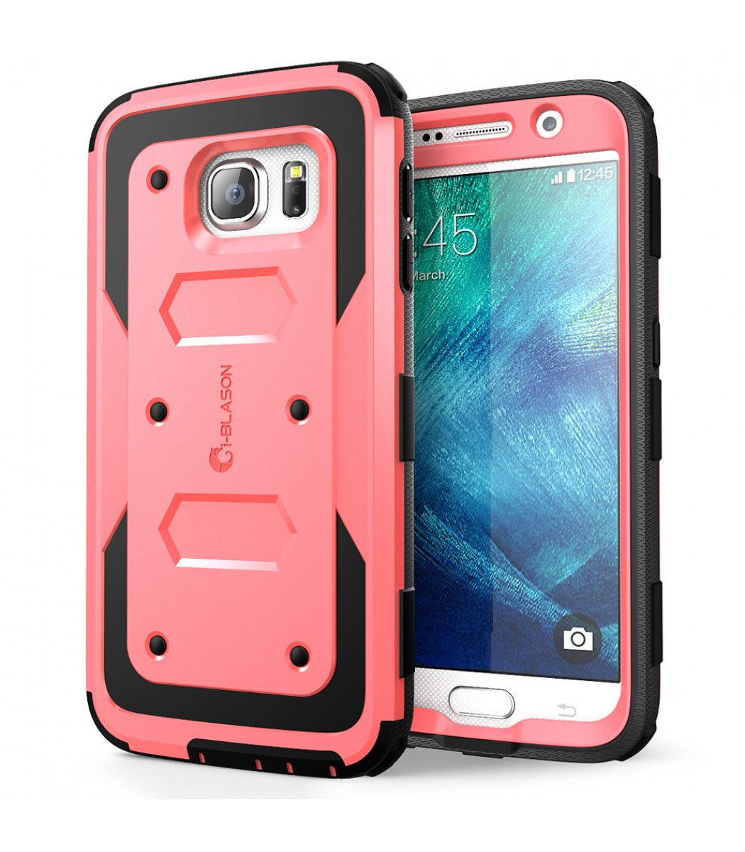 S6-ARMOR-PINK - i-Blason GALAXY S6 ARMORBOX CASE - PINK