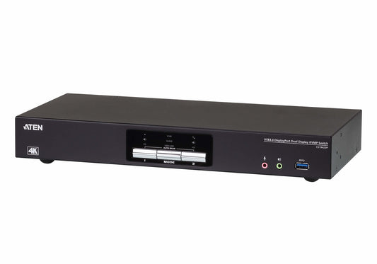 CS1942DP - ATEN 2-PORT USB 3.0 4K DUAL DISPLAY DISPLAYPORT KVMP SWITCH
