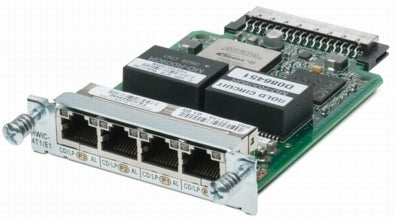 Cisco HWIC-4T1-E1 network switch component