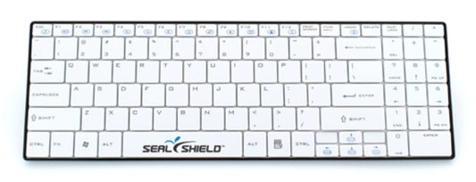 SSKSV099BT - Seal Shield CLEAN WIPE MEDICAL GRADE KEYBOARD W/ BLUETOOTH DISHWASHER SAFE (WHT) INCLUDES (1