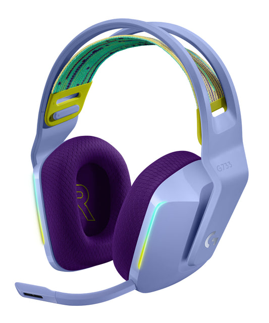 Logitech G G733 Wireless Headset Head-band Gaming Bluetooth Lilac