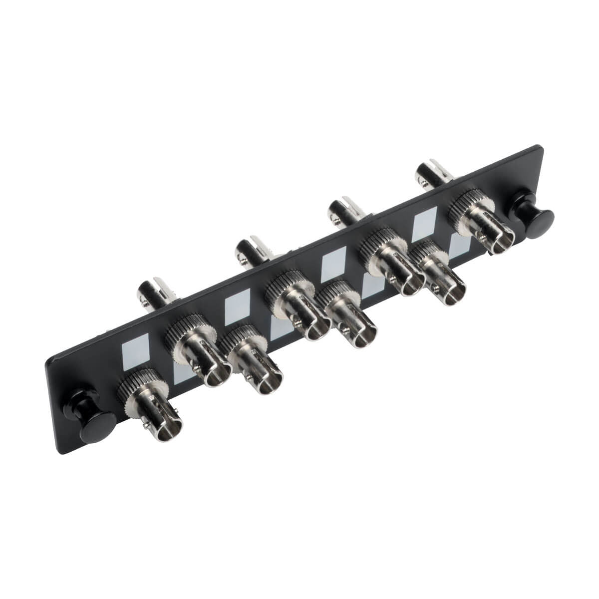 TOOLLESS PASS-THROUGH FIBER PATCH PANEL MMF/SMF 8 ST CONNECTORS