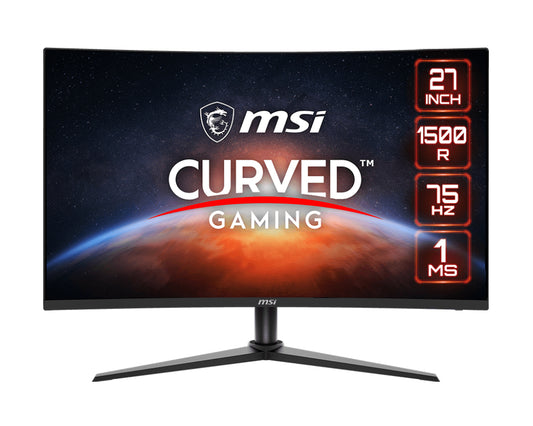 MSI G274CV computer monitor 27" 1920 x 1080 pixels Full HD LCD Black