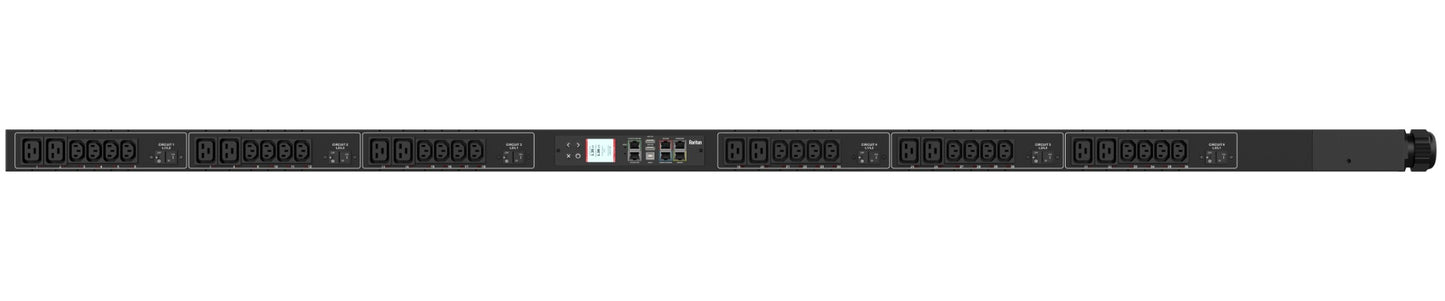 3PH 208V AC 60A(48A/PH RATED) 24X C13, 12X C19; IEC 60309 3P+E 9H 60A (DELTA TOP