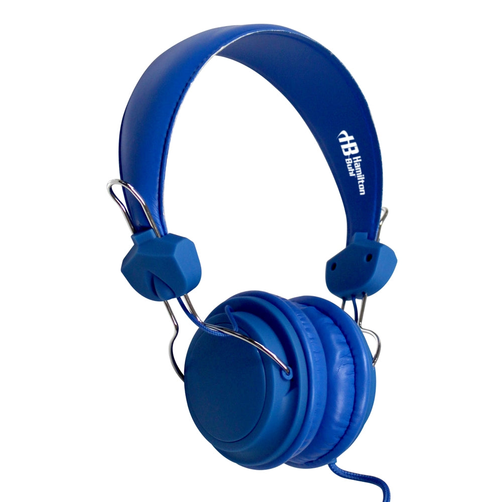 FV-BLU - Hamilton Buhl TRRS HEADSET IN-LINE MIC BLUE