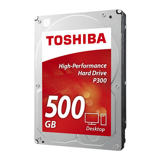 500GB DESKTOP PC INTERNAL HARD DRIVE 7200RPM 64MB (P300) ,3.5IN,SATA 6 GB/S,2 YE