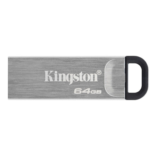 Kingston Technology DataTraveler Kyson Co-Logo USB flash drive 64 GB USB Type-A 3.2 Gen 1 (3.1 Gen 1) Silver