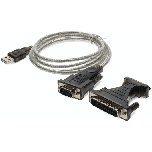 USB2DB25-6F - AddOn Networks ADDON 6FT USB 2.0 (A) MALE TO DB-25 MALE ADAPTER CABLE