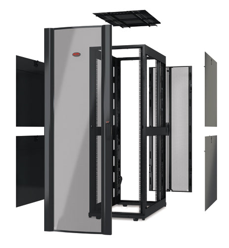 APC NetShelter SX 48U Freestanding rack Black