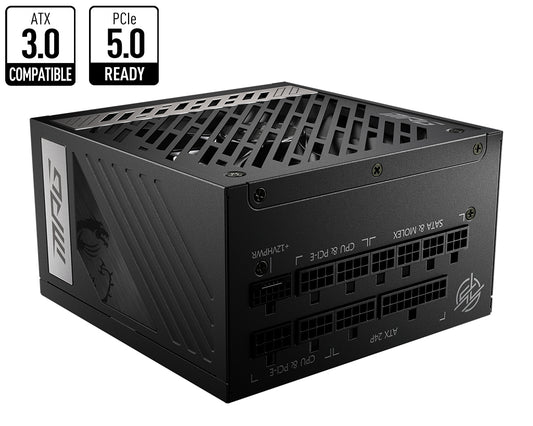 MSI MPG A850G PCIE5 power supply unit 850 W 24-pin ATX ATX Black