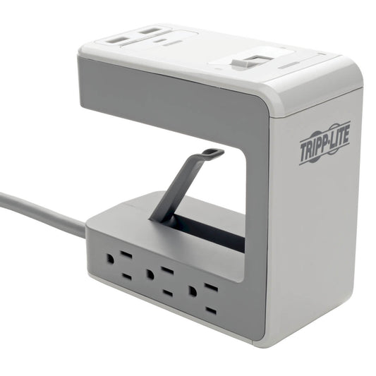 Tripp Lite TLP648USBC surge protector Gray 6 AC outlet(s) 120 V 96.1" (2.44 m)