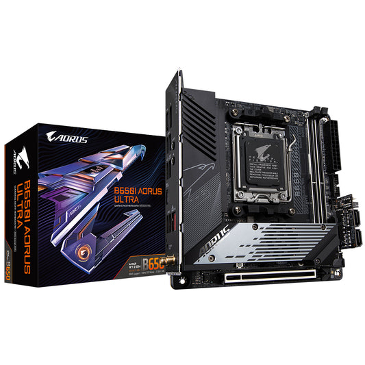 Gigabyte B650I AORUS ULTRA (REV. 1.0) motherboard AMD B650 Socket AM5 mini ITX