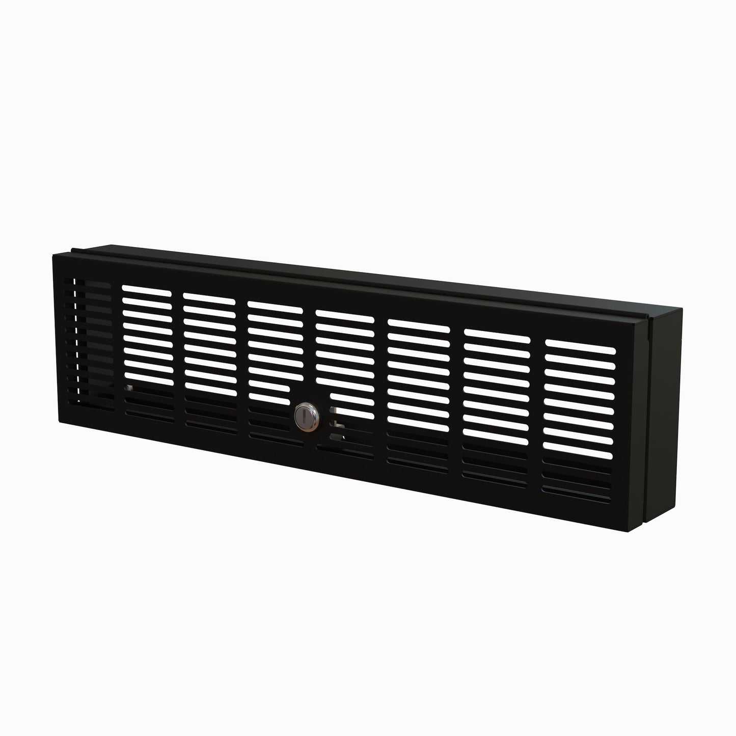 3U 19IN HINGED RACK MOUNT SECURITY COVER DESIGNED TO COVER & PHYSICALLY SECURE 2