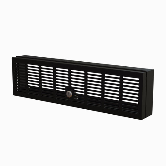 3U 19IN HINGED RACK MOUNT SECURITY COVER DESIGNED TO COVER & PHYSICALLY SECURE 2