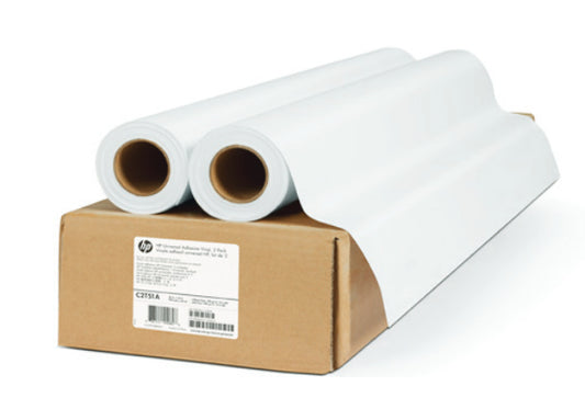 C0F19A - BRAND MANAGEMENT GROUP HP EVDY ADH MATT POLYP 36INX75FT 2 PACK