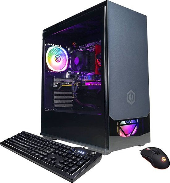 CyberpowerPC Gamer Xtreme DDR4-SDRAM i5-11400F IntelÂ® Coreâ„¢ i5 8 GB 500 GB SSD Windows 10 Home PC Black