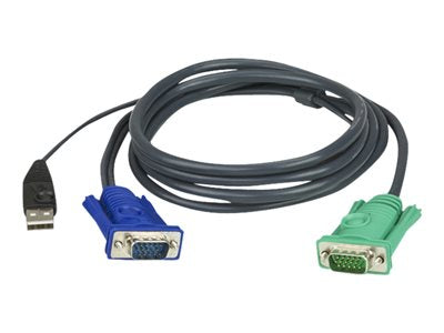 Hewlett Packard Enterprise Q5T69A KVM cable Black 70.9" (1.8 m)