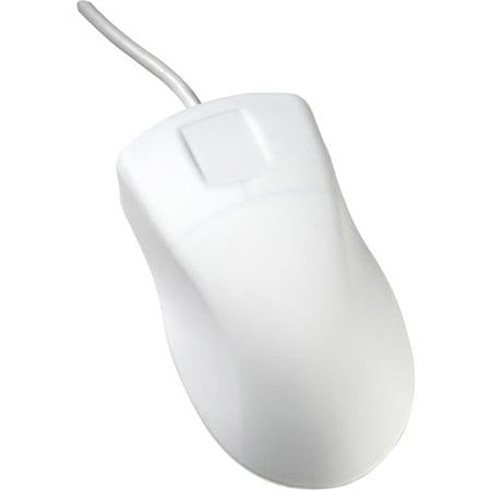 TG-CMS-W-801 - TG3 Electronics CLEANABLE SEALED WHITE MOUSE WRAPPED W/ SILICONE RUBBER. CAPACITIVE SENSOR AND D