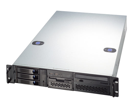 2U DP , 4 X HALF HEIGHT OPEN BAY , IDEAL FOR ENTRY APPLICATION SERVER