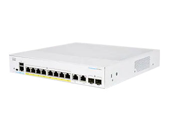 Cisco CBS350 Managed L3 Gigabit Ethernet (10/100/1000) Power over Ethernet (PoE) 1U Black, Gray