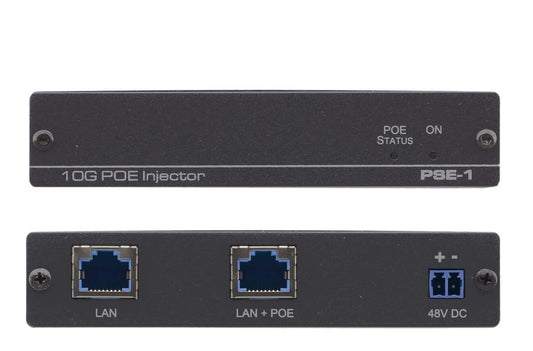 THE PSE-1 PROVIDES POWER REMOTELY OVER ETHERNET TO ANY DEVICE CAPABLE OF ACTING