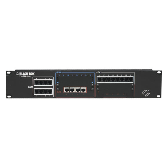 Black Box JPM2194A patch panel 2U