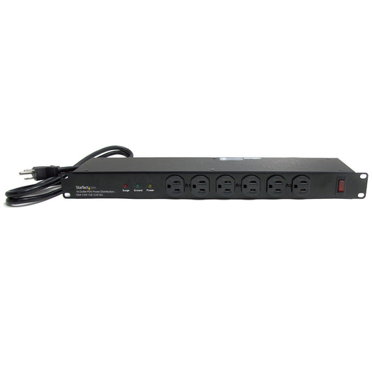 RKPW161915A - StarTech 19in 1U Rackmount 16 Outlet PDU Power Distribution Unit