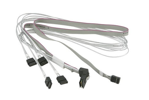 Supermicro CBL-SAST-0659 Serial Attached SCSI (SAS) cable 29.5" (0.75 m) Gray