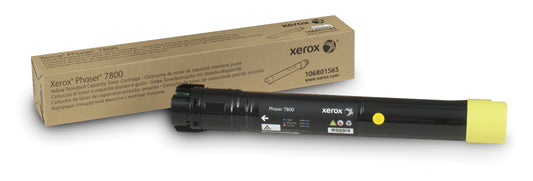 106R01565 - Xerox STD CAP TONER CARTRIDGE YELLOW 7800