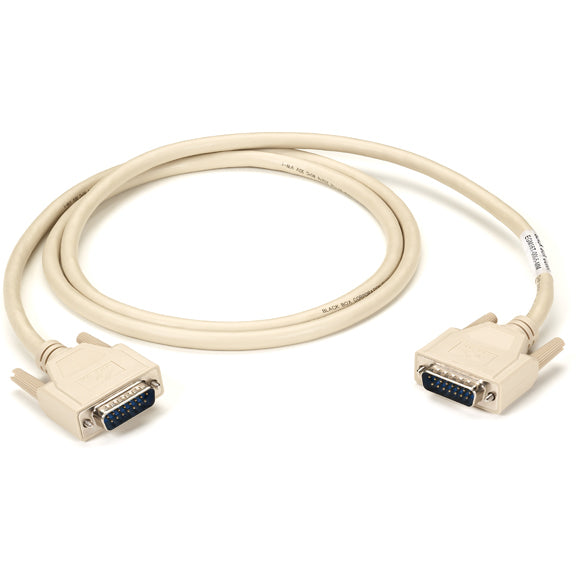 EGM16T-0005-MM - Black Box DB15 THUMBSCREW CABLE - MALE/MALE 5-FT. (1.5-M)