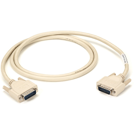 EGM16T-0005-MM - Black Box DB15 THUMBSCREW CABLE - MALE/MALE 5-FT. (1.5-M)