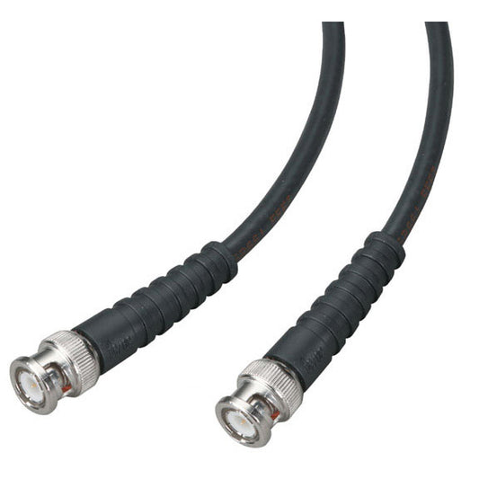 ETN59-0010-BNC - Black Box COAX PATCH CABLE - RG59, SHIELDED, SOLID, PVC, 75-OHM, BNC, MALE/MALE, BLACK, 10