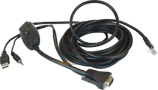 MDUTP40VGA - Raritan 13ft MasterConsole Digital MDUTP40-VGA KVM Audio USB Cable