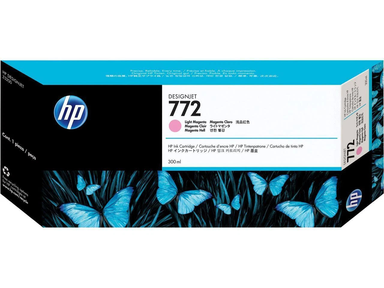 CN631A - HP 772 Ink CartridgeLight Magenta