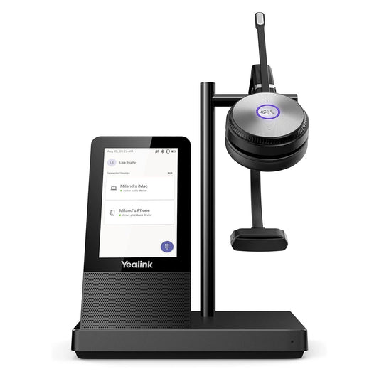 1308007V2 - Yealink WH66 DECT Monaural On-Ear Wireless Headset