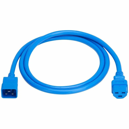 P035006ABL - Eaton C20 to C21 20A 250V 12 AWG 6ft Power Cord