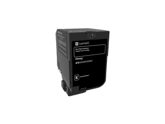 81C8XK0 - Lexmark Extra High Yield Laser Toner CartridgeBoxReturn Program