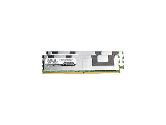BD64GX22133MQR96 - Black Diamond Memory 128GB 2 x 64GB ECC Registered DDR4 2133 PC4 17000 Server