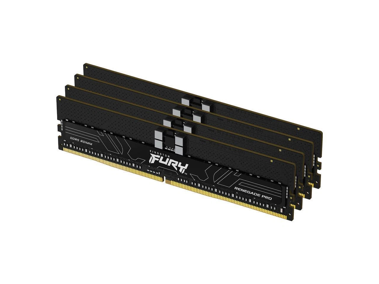 KF548R36RBK4-128 - Kingston Fury Renegade Pro 128GB 4 x 32GB ECC Registered DDR5 4800 PC5 38400