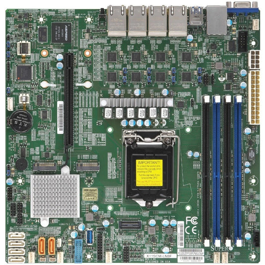 235346 - Supermicro Server Motherboard Intel C246 Chipset Socket H4